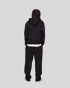 Men's Black Straight Fit Baggy Pants