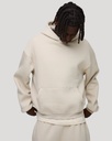 Men's Beige Oversized Hoodie