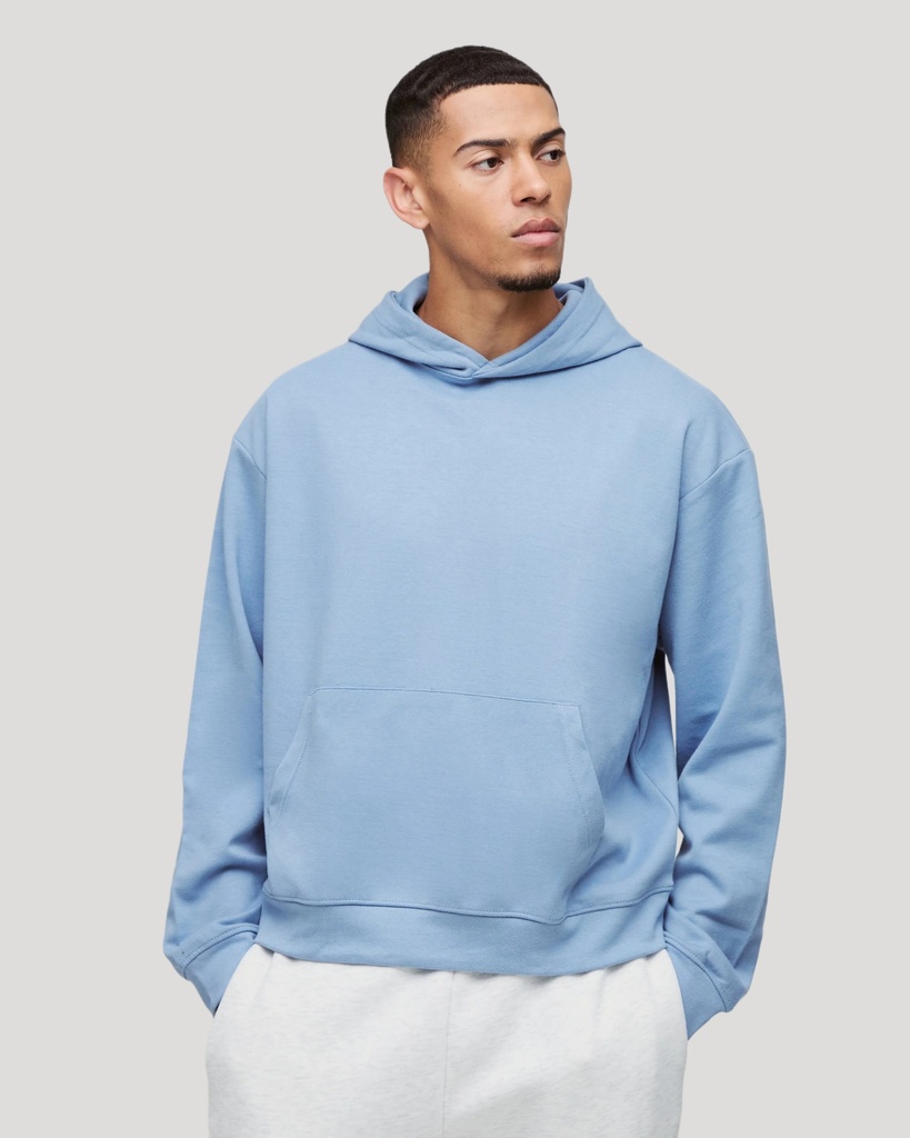 Men's Skyward Blue Oversized Hoodie