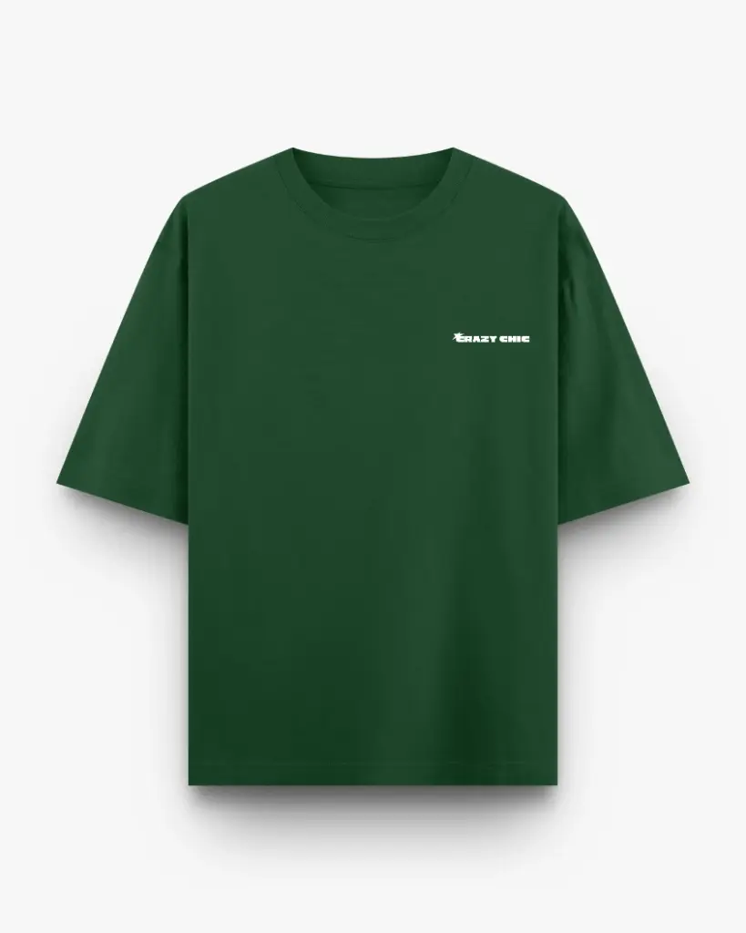 Everglass Green Everyday Oversized Tee