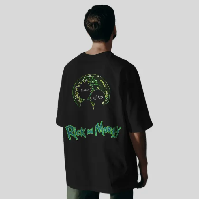 Rick And Morty Oversized Tee (#4)