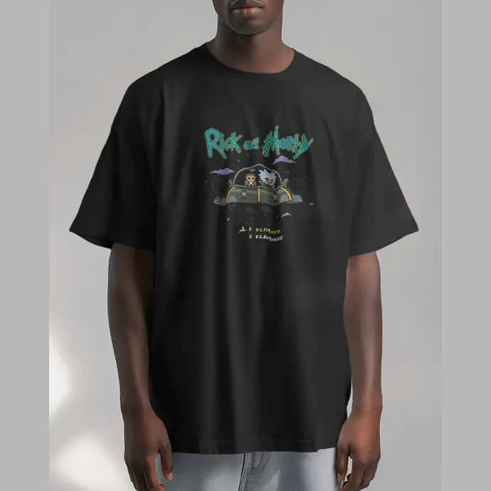 Rick And Morty Oversized Tee (#5)