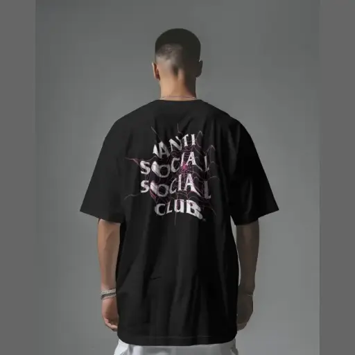 Everyday Oversized Tee - Anti Social Club (Black)